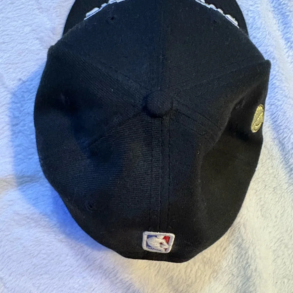 New Era NBA Champions Black and Gold Cap